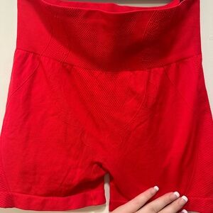 Red Gym Shorts